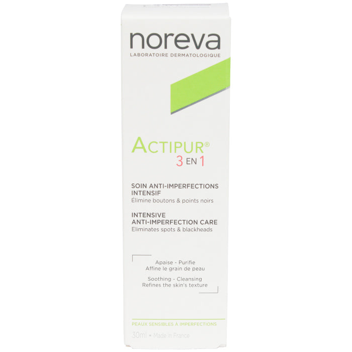 Noreva Actipur 3 In 1 Intensive Anti Imperfection Care Cream 30ml - Wellcare Pharmacy