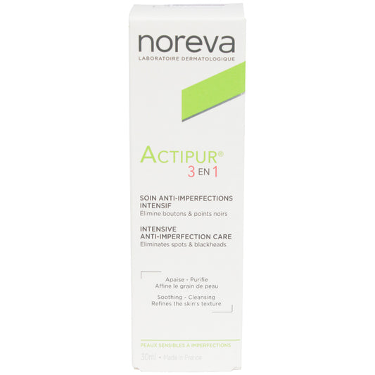 Noreva Actipur 3 In 1 Intensive Anti Imperfection Care Cream 30ml - Wellcare Pharmacy