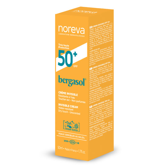 Noreva Bergasol Invisible Cream Spf50+ 50ml - Wellcare Pharmacy