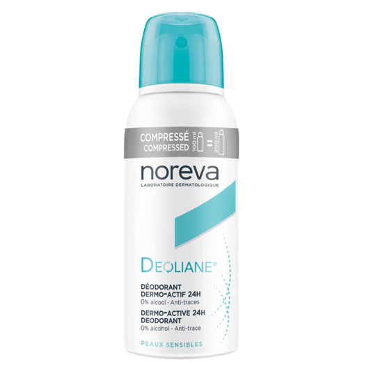 Noreva Deoline Dermo Active 24hrs Deodorant Spray 100ml - Wellcare Pharmacy