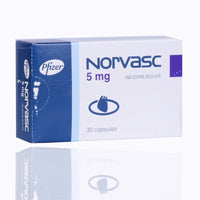 Norvasc 5mg Capsules 30'S