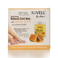 Novell Depilatory Natural Cold Wax Honey 380Gm