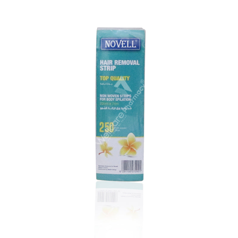 Novell Hair Removal Strips 250'S