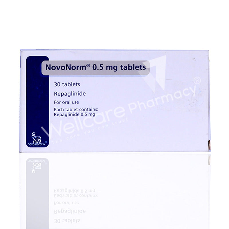 Novonorm 0.5mg Tablets 30'S