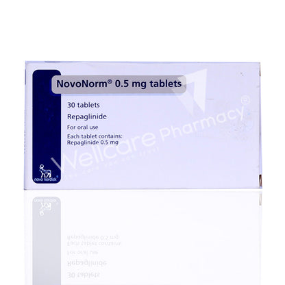 Novonorm 0.5mg Tablets 30'S