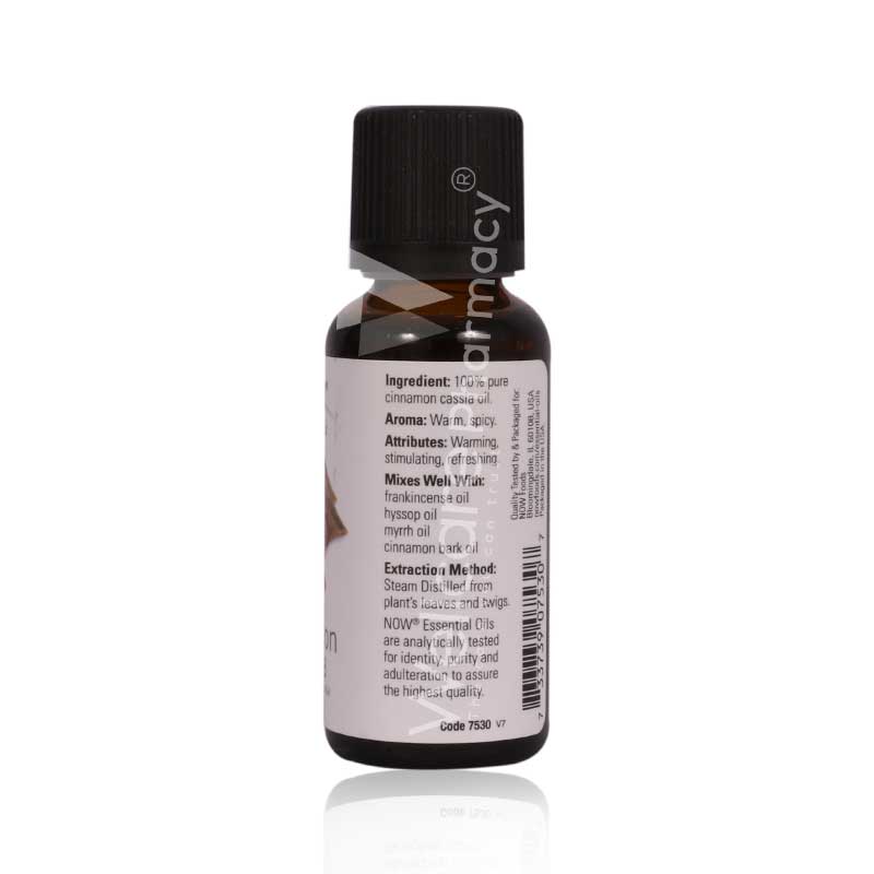 Now Cinnamon Cassia Oil 30Ml