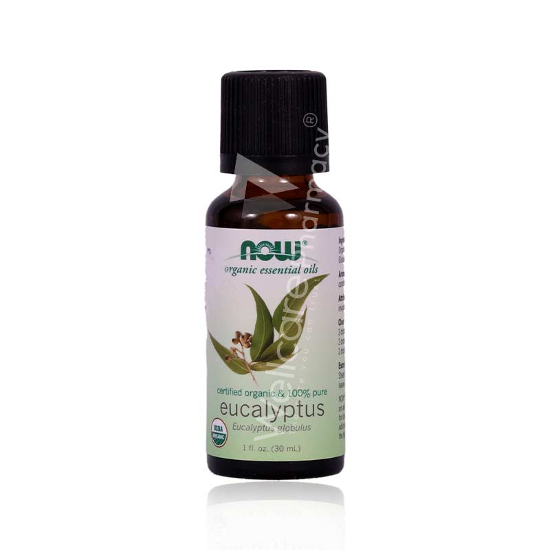 Now Eucalyptus Oil Organic 30Ml