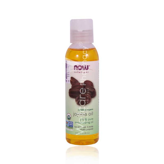 Now Jojoba Oil Organic  100% Pure 118Ml