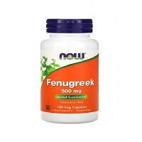 Now Fenugreek 500Mg Capsules 100'S