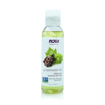 Now Grapeseed Oil 100% Pure 118ml Now Grapeseed Oil 100% Pure 118ml