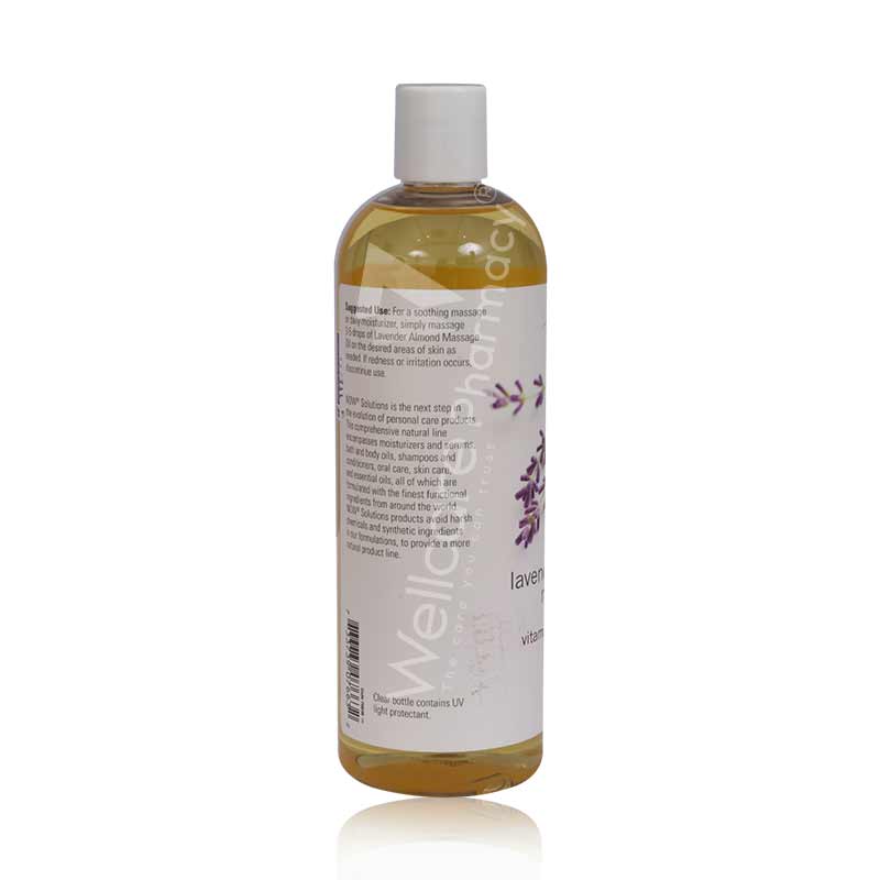 Now Lavender Almond Massage Oil 473ml