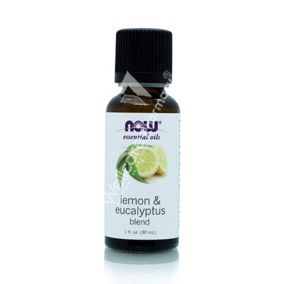 Now Lemon & Eucalyptus Oil 30ml