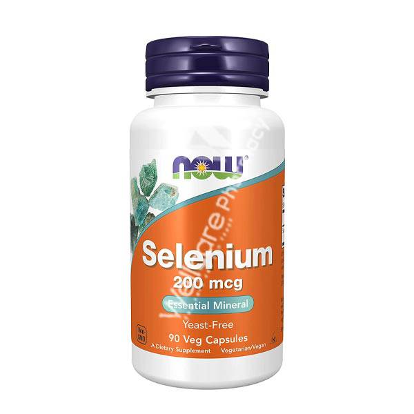 Now Selenium 200Mcg Capsules 90'S