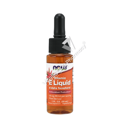 Now Vitamin E Liquid 90Iu 30Ml Now Vitamin E Liquid 90Iu 30Ml