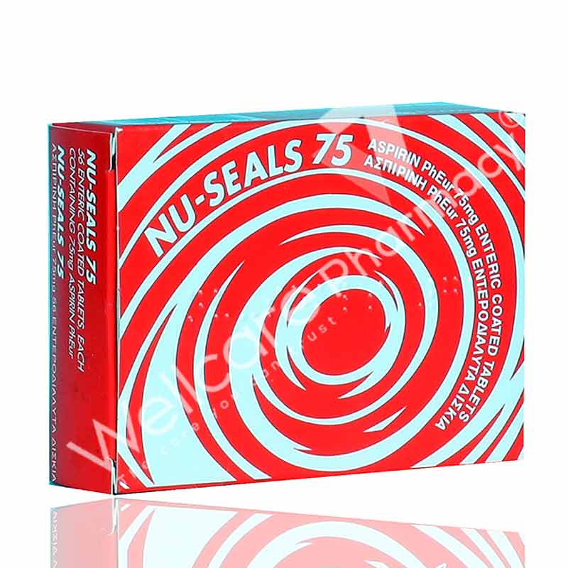Nu Seals 75 Enteric Coated Tablets 56'S Nu Seals 75 Enteric Coated Tablets 56'S