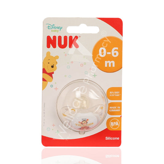 Nuk Disney Silicone Pacifier S1 0-6M 1'S