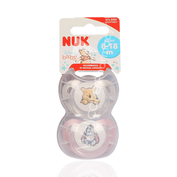 Nuk Disney Silicone Pacifier S2 6-18 2'S