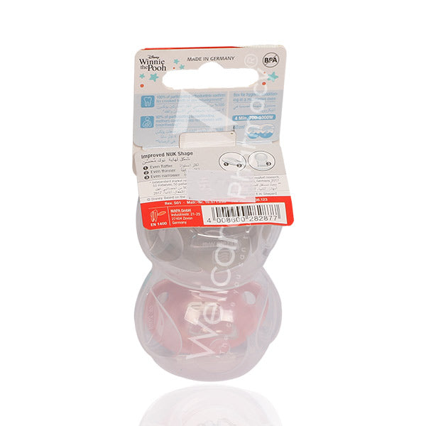 Nuk Disney Silicone Pacifier S2 6-18 2'S
