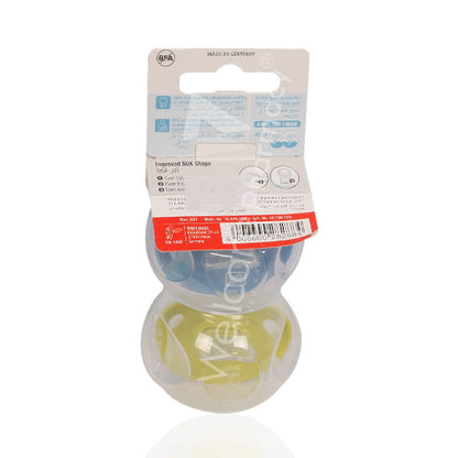 Nuk Fashion Silicone Pacifier S2 6-18 Months 2'S