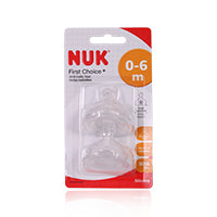 Nuk First Choice Plus Silicone Teat S1 0-6M 1'S