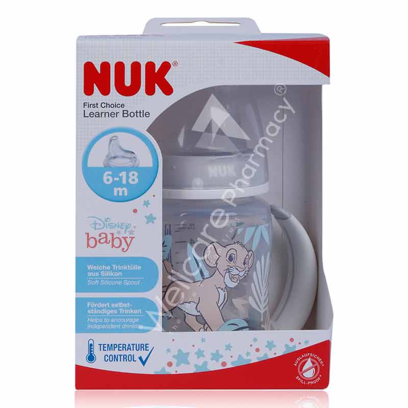 Nuk First Choice Pp Learner Bottle Lion King 150ml