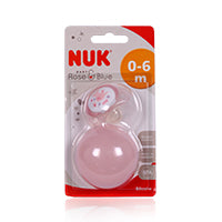 Nuk Pacifier Plus Box 0-6m Rose 1'S