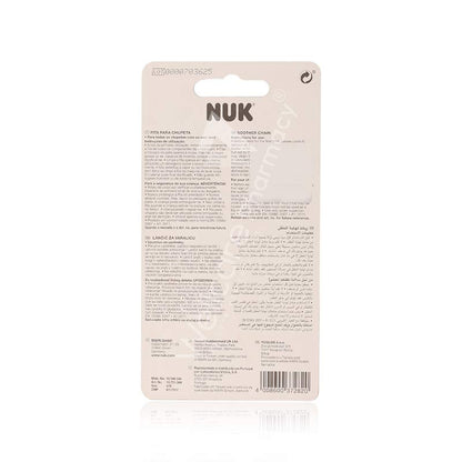 Nuk Soother Chain Assorted 1'S