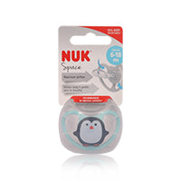 NUK SPACE PACIFIER 6-18M 1'S