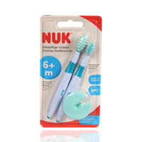 Nuk Training Tooth Brush Set 6 Month Plus 2'S