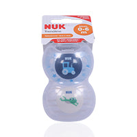 Nuk Trendline  0-6M Silicone Soother 2'S