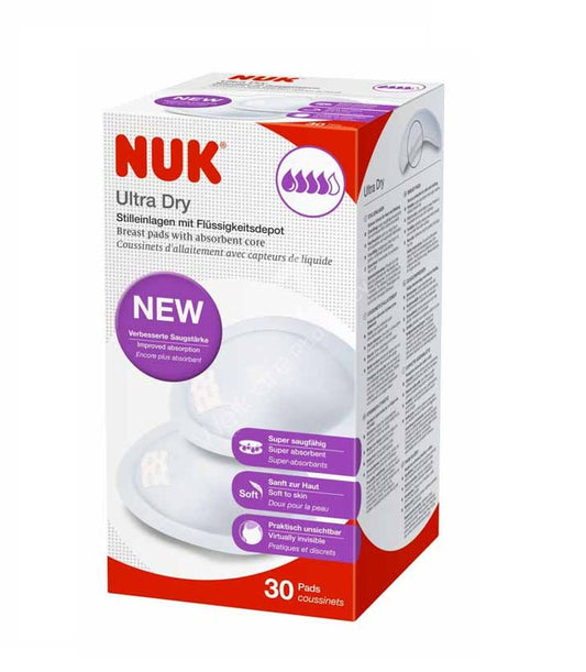 Nuk Ultra Dry Breast Pad 30'S