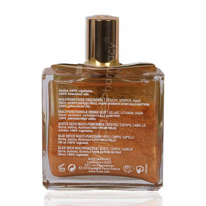 Nuxe  Prodi Gold Dry Oil 50Ml