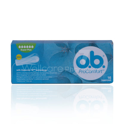 O.B Tampons Super Plus 16'S