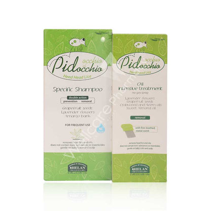 Occhio Pidocchio Specific Shampoo 200Ml+Occhio Pidocchio Oil Intensive Treatment 100Ml