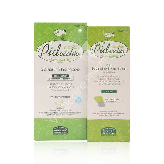 Occhio Pidocchio Specific Shampoo 200Ml+Occhio Pidocchio Oil Intensive Treatment 100Ml