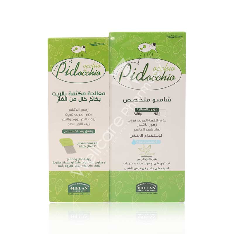 Occhio Pidocchio Specific Shampoo 200ml+occhio Pidocchio Oil Intensive Treatment 100ml