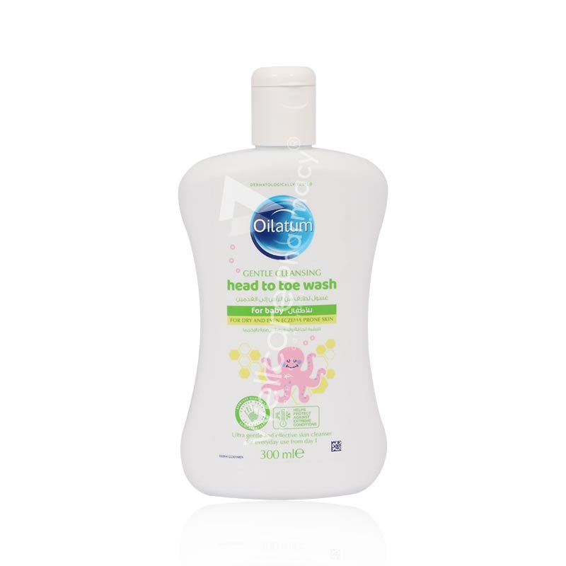 Oilatum Baby Gentle Cleansing Head To Toe Wash 300Ml