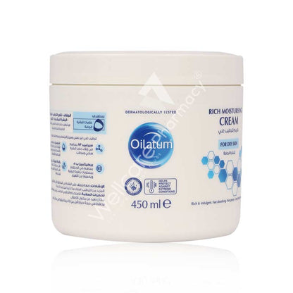 Oilatum Rich Moisturising Cream 450Ml