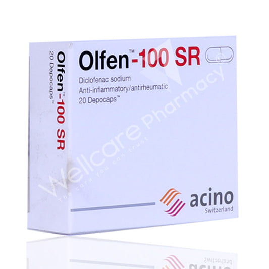 Olfen 100 Sr Capsules 20'S
