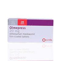 Olmepress 20Mg Tablets 28'S