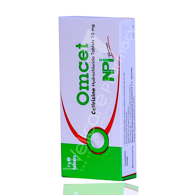 Omcet 10Mg Tablets 10S'
