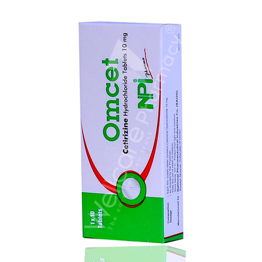 Omcet 10Mg Tablets 10S'