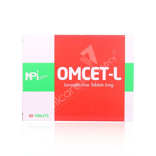 Omcet-L 5Mg Tablets 20'S