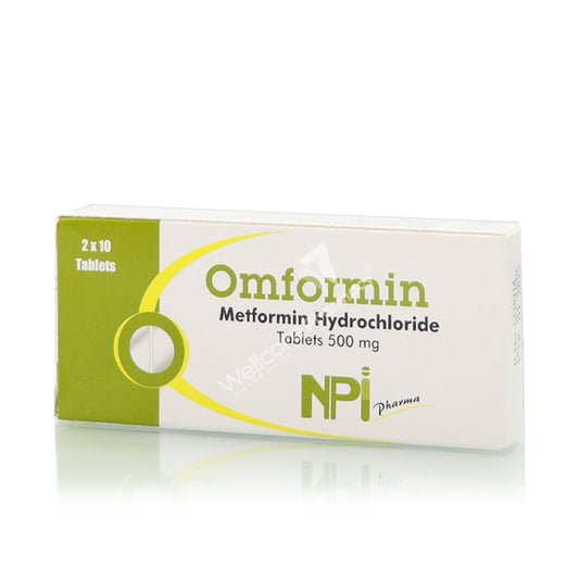 Omformin 500Mg Tablets 20'S