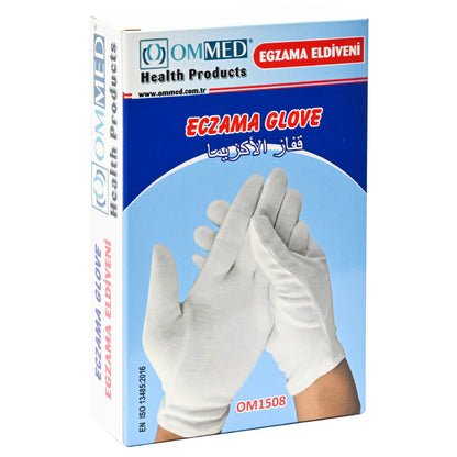 Ommed Eczema Gloves Large 2'S - Wellcare Pharmacy