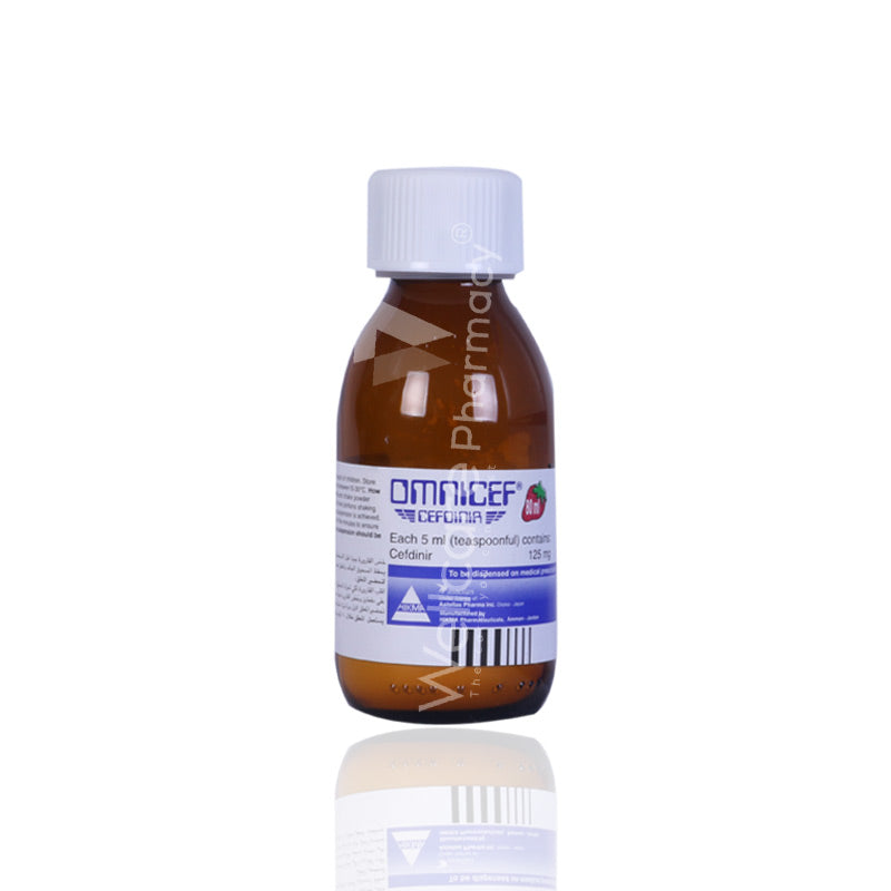 Omnicef 125mg Suspension 80ml