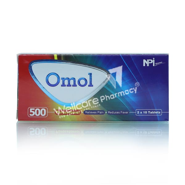 Omol 500mg Tablets 20'S
