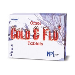 Omol Cold & Flu Tablets 20'S