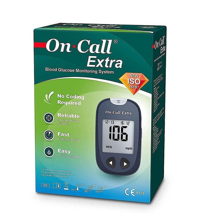 On Call Extra Blood Glucose Meter+50strips