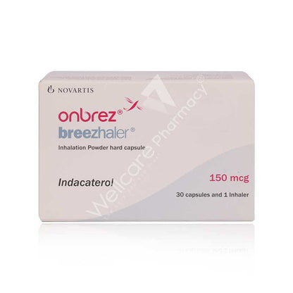 Onbrez Breezhaler 150Mcg 30 Cap +Inhaler